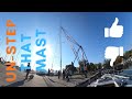 Get Ready for Haulout Part 2: how to un-step a double spreader mast in the dumbest way possible.