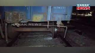 Freight Train Derails On Its Way To Raipur At Bolangir's Titilagarh | No Casualties Reported