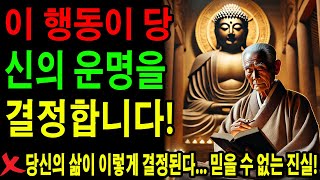 인과 법칙이 운명을 결정하는 진짜 이유 | 불교의 지혜