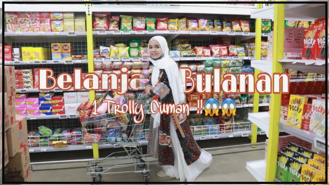 #GROCERY || BELANJA BULANAN || MULTI GLOSIR HARGA MURAH || 400.000 ...