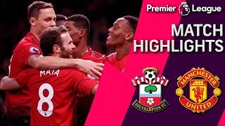 Southampton v. Man United | PREMIER LEAGUE MATCH HIGHLIGHTS | 12/01/18 | NBC Sports