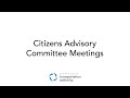 Citizens Advisory Committee Meeting - 2.25.2015