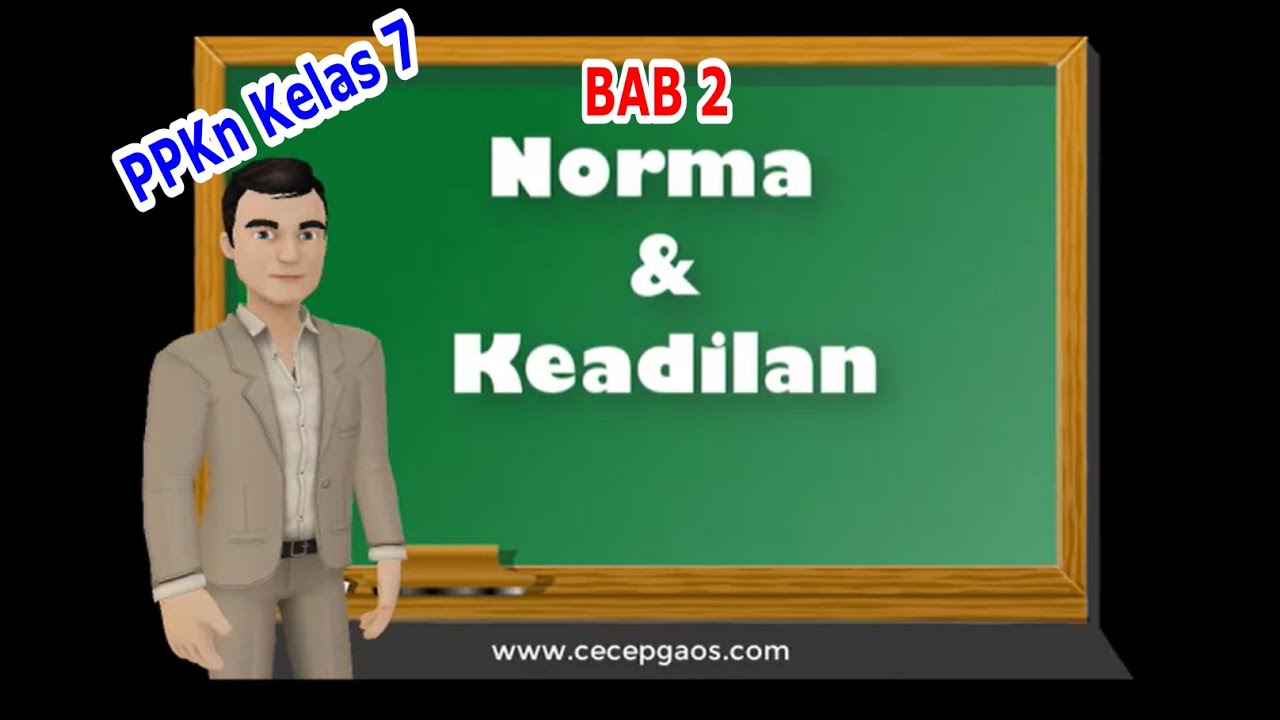 Video Pembelajaran PPKn Kelas 7 Bab 2 | Norma Dan Keadilan - YouTube