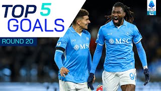 Anguissa’s Rocket | Top 5 Goals | Round 20 | Serie A 2024/25