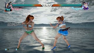 【鉄拳7】【DOA】かすみ レースクイーンでARCADEプレイ TEKKEN7 Kasumi wear RaceQueen Playthrough