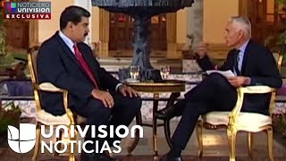 La entrevista completa de Jorge Ramos a Nicolás Maduro