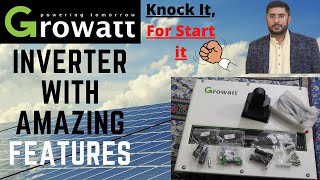 Amazing Inverter with Best Features | Growatt Inverter | Review | Unboxing | By Servo Tech