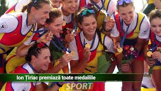 ION ȚIRIAC PREMIAZĂ TOATE MEDALIILE