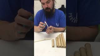 Simple DIY Bamboo Pan Flute