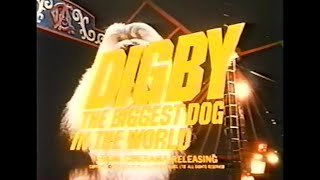 Digby The Biggest Dog In The World (1973) TV Spot Trailer