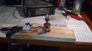 Turnigy D2836/11 750KV on Arduino Mega