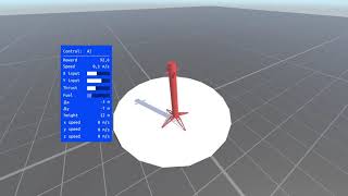 Unity AI Lander Experiment