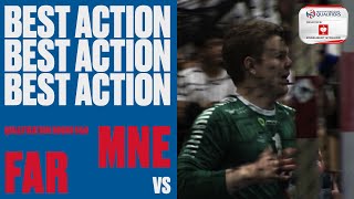 Guttesen's great save | Faroe Islands vs Montenegro | Men's EHF EURO 2020 Qualifiers