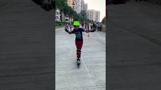 एक Line pe Skating 😱fabulous kids #titwala #inlineskating #rollerskating #freestyleskating #like