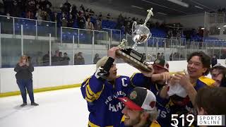 FULL TROPHY CEREMONY - New Hamburg captures the Doherty Division title