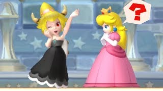 New Super Mario Bros U Deluxe - Bowsette wants to rescue Peach