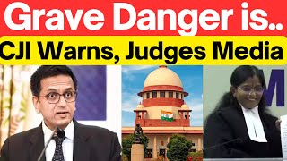 CJI Warns Media, Judges, Political background Can be Judge #SupremeCourtIndia #Lawchakra #Analysis