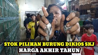 HARGA BURUNG AKHIR TAHUN DIKIOS BURUNG SKJ PASAR BURUNG PRAMUKA HARI INI