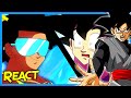 I WASN'T READY!! | Goku Black Reacts to Goku vs Froku Rap Battle @SSJ9K1