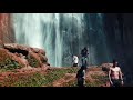 jalbire lamo jharna a hidden paradise waterfall drone shot