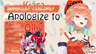 Kiara APOLOGIZE to Ollie for the MESSAGE..... then got SPAM from her.....