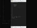 Return Multiple Values From A Function | Python For Beginners