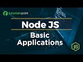 Node JS Basic Applications | Node JS tutorial for Beginners | Tutorialspoint