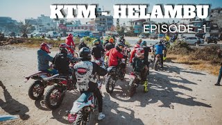 BEST DIRT RIDE EVER || SERMATHANG (HELAMBU) WITH CROSSFIRE NEPAL RIDERS || EPISODE : 1