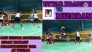 31ST SENIOR NATIONAL SEPAK TAKRAW CHAMPIONSHIP/BOYS TEAM EVENT MATCH/U.P. VS MIZORAM