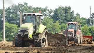 New Holland G240 + Claas Challenger 55 + Deutz Fahr TTV 7250 | BIG GROUND LEVELLING