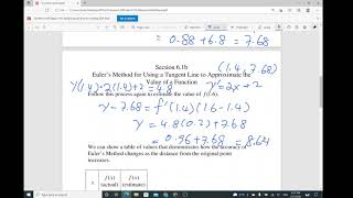 6-7 Must Know Euler's Method of Differential Equation For Calculus BC