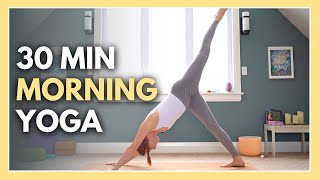 30 min Morning Yoga - Go With The Flow & TRUST