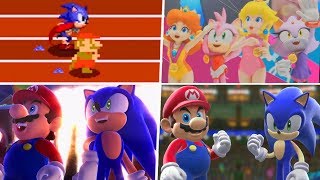 Evolution of Mario & Sonic Intros (2007 - 2019) - All Introductions