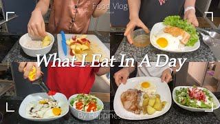 What I eat in a day on a healthy diet // sustainable and happy lifestyle // home cooked meal 🍽