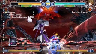 bbcf2 rachel j.b jc ioh j.a completely nerfed unstable max whiff rate