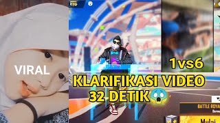 KLARIFIKASI VIDEO 32 DETIK😱 VIRAL TIKTOK