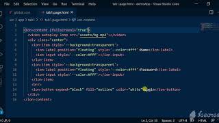 Ionic 4 UI Components - Tab 1