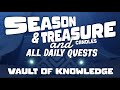 Today’s Season & Treasure Candles and Daily Quests | Vault of knowledge | SkyCotl | NoobMode