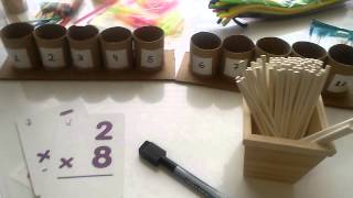 Math: Hands on Multuplication game!