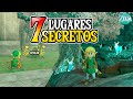 ✨¡7 LUGARES SECRETOS en Zelda Tears Que Todavia NO HAS VISITADO!