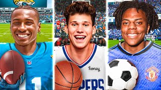 I Put YouTubers Into EVERY Sport!