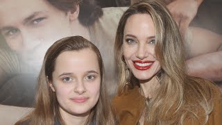 Angelina Jolie and Daughter Vivienne Make RARE Appearance to Celebrate Their Bro