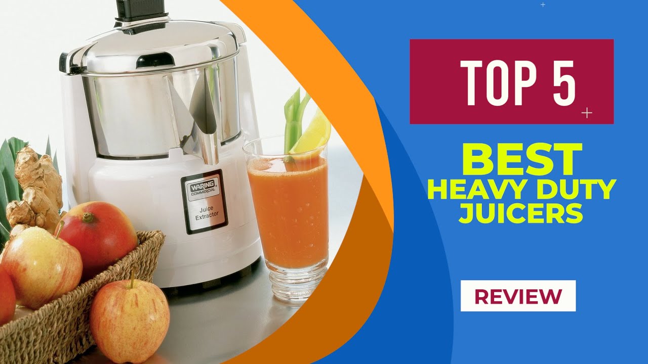 5 Best Heavy Duty Juicers Reviews For 2024 [ According To Testing ...