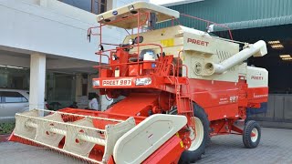 PREET 987 Multicrop Combine Harvester Price Specifications \u0026Review.Preet Harvester