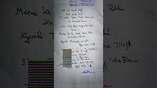 Ghalib lyrics -Kalam INK 🔏 #shorts #lyrics