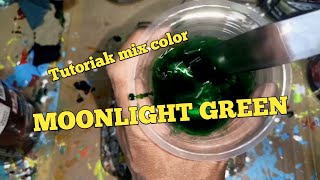 FORMULA MIX WARNA MOONLIGHT GREEN