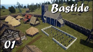 Bastide #01: Siedeln und Leben im 13.Jahrhundert [Let's Play][Gameplay][German][Deutsch]