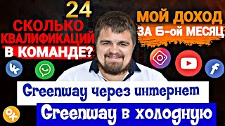 Доход в Greenway на 6-ой месяц. Сколько можно зарабатывать в Гринвей. Динамика в Гринвэй.