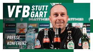 Pressekonferenz mit Ole Werner & Clemens Fritz vor Stuttgart | SV Werder Bremen - VfB Stuttgart