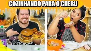 COZINHANDO UM JANTAR ESPECIAL PRO MEU MARIDO! Jeru e Cheru